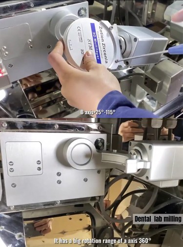 Dental equipment 5 Axis Zirconia dental Milling Machine adv Dental equipment 5 Axis Zirconia dental Milling Machine adv