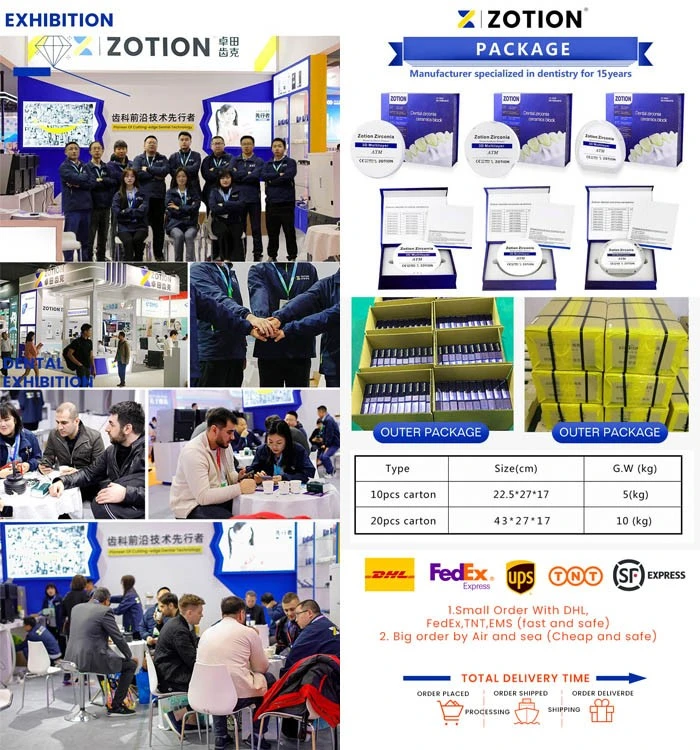 Dental Zirconia disc For Cad Cam exhibition Dental Zirconia disc For Cad Cam exhibition