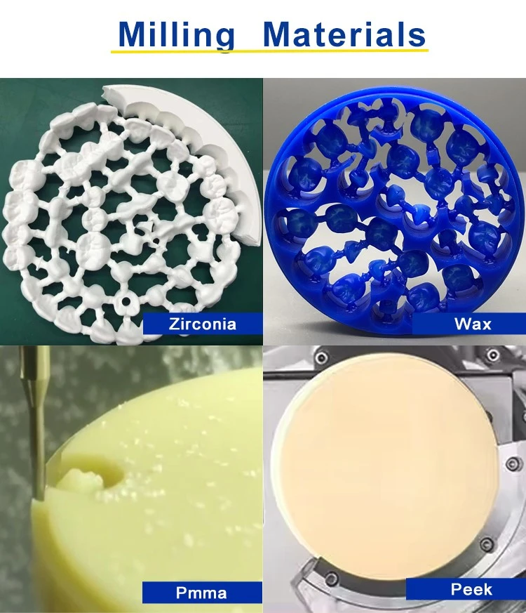 5 axis cnc dental milling machine milling materials 5 axis cnc dental milling machine milling materials