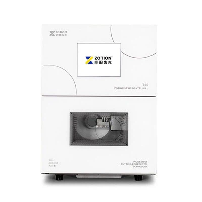 Fresadora dental CAD CAM digital de 5 ejes para disco de metal