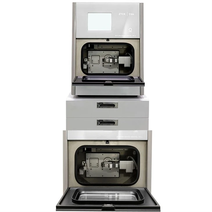ZOTION C5m Lab Titanium Abutment Milling CAD CAM 4 Axis Dental Wet Milling Machine