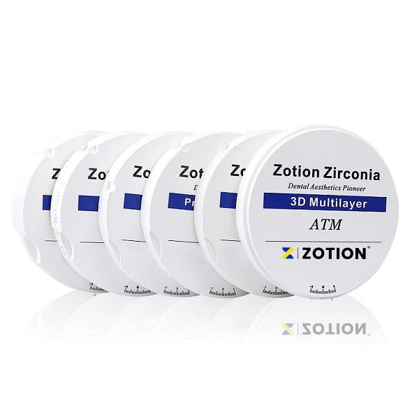 3D Multilayer Zirconia Block For Anterior Teeth